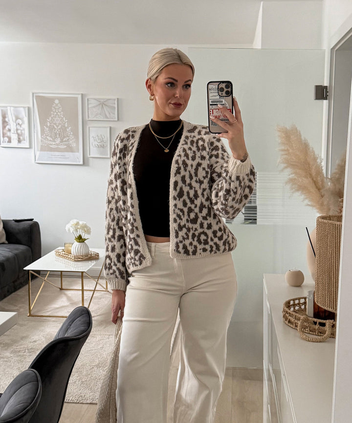 Cardigan Lira Braun Leo Ladypolitan ♡