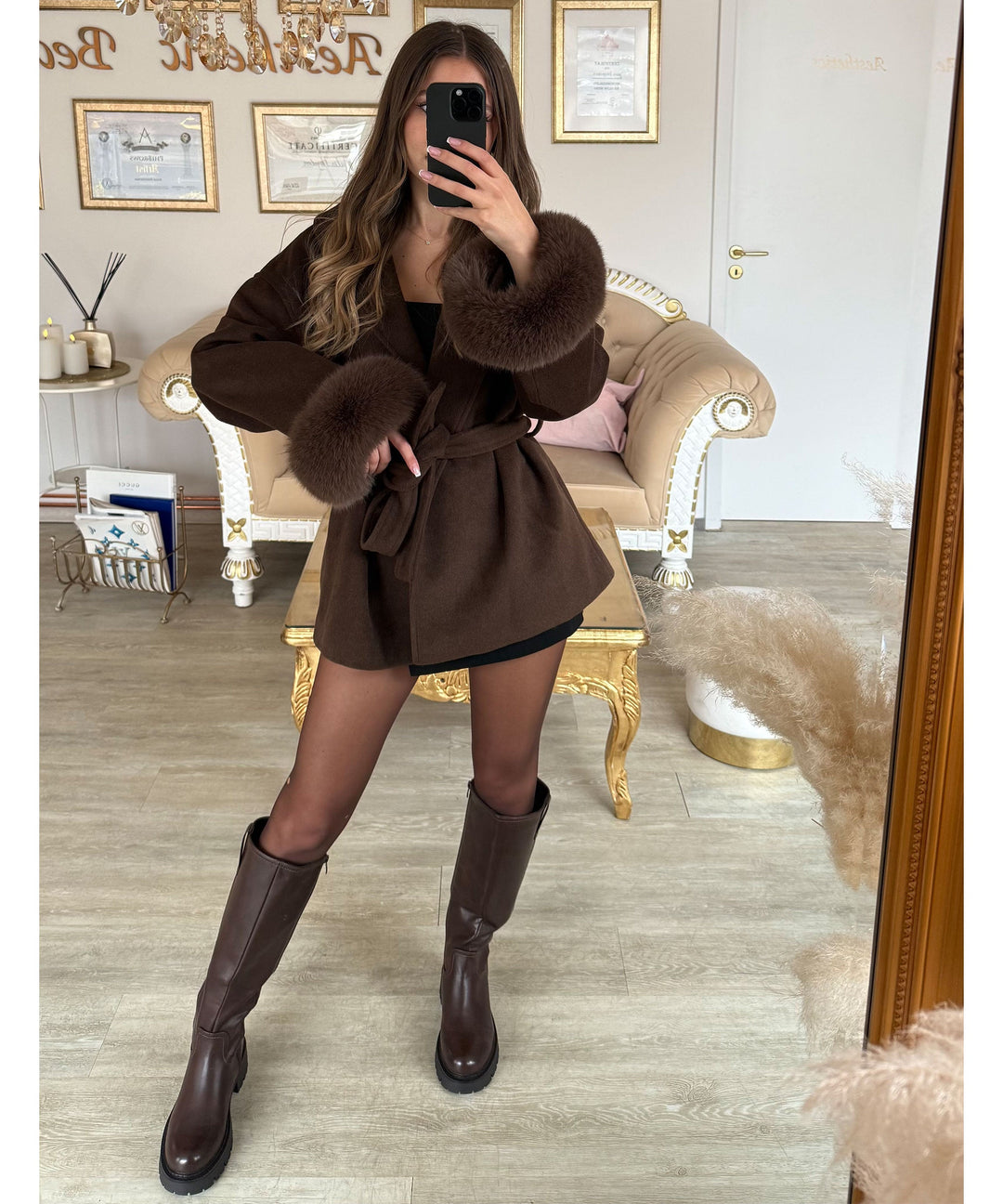 Stiefel Chira Braun