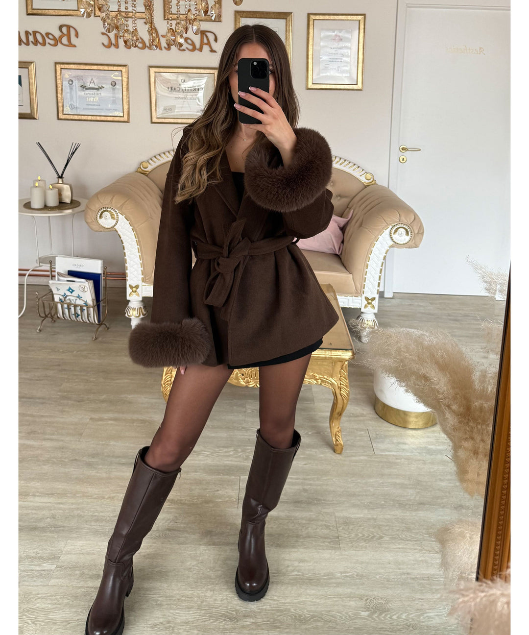 Stiefel Chira Braun