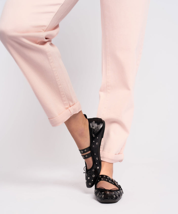 Stretch Mom Jeans Leava Rosa Ladypolitan ♡