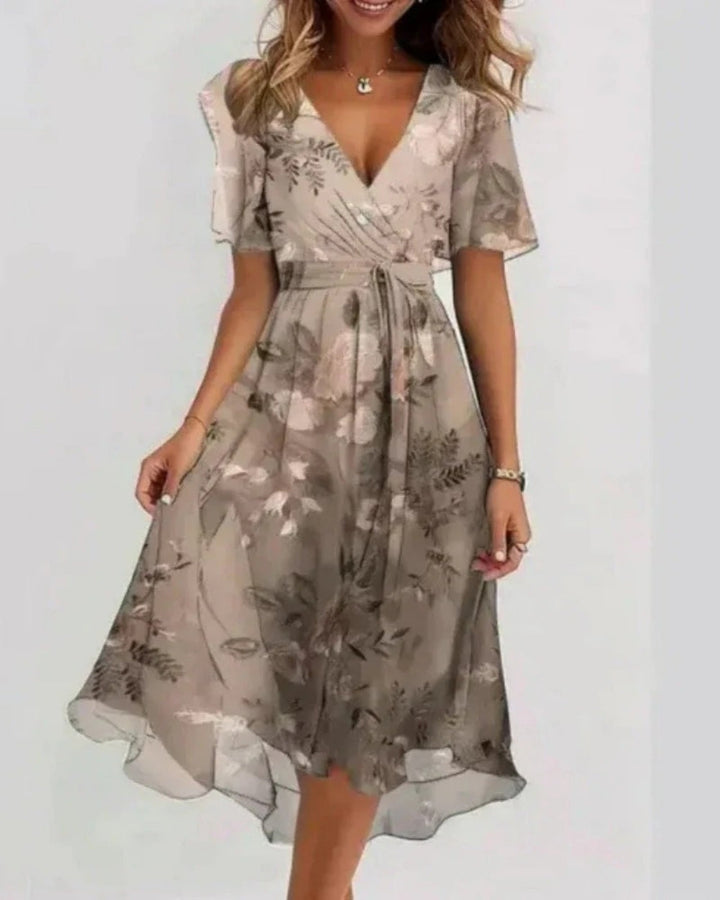Cocktail Sommerkleid Damen | Midi