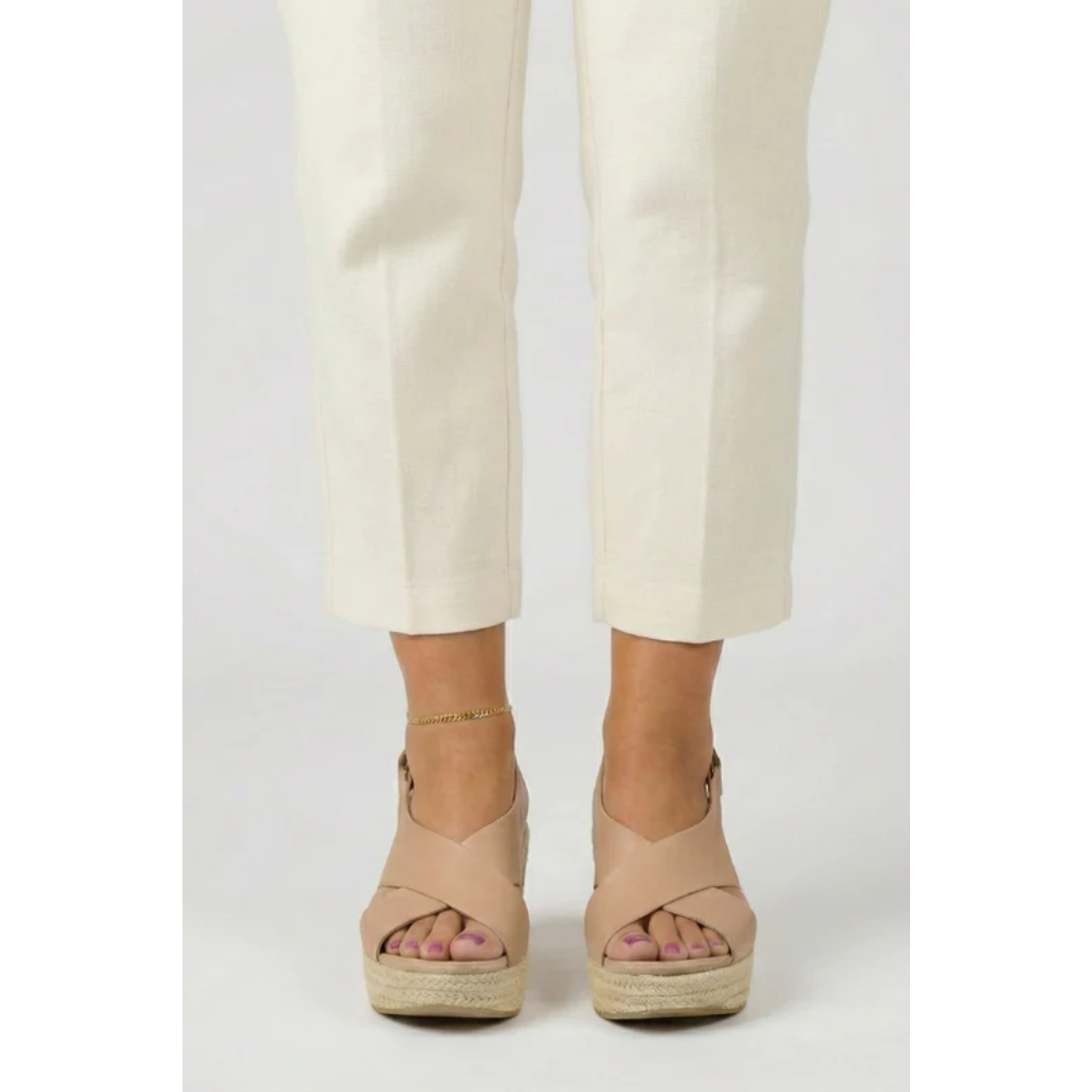 Ella | Damen Sommer Keil Sandalen Für Urlaub