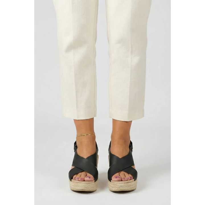 Ella | Damen Sommer Keil Sandalen Für Urlaub