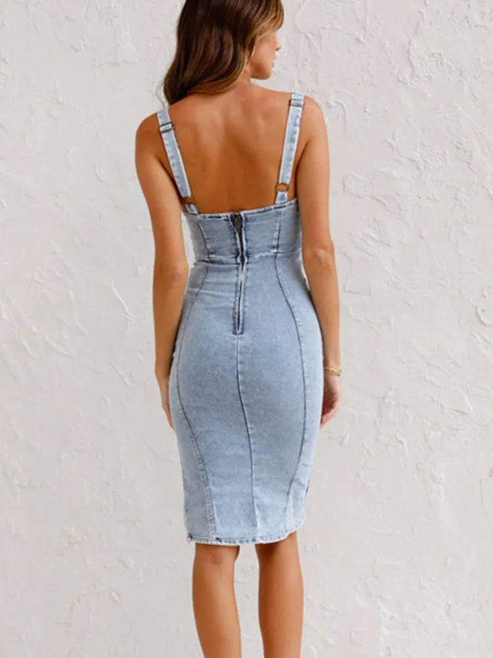 Sommerkleid Damen Blau – Elegantes Kleid für sonnige Tage