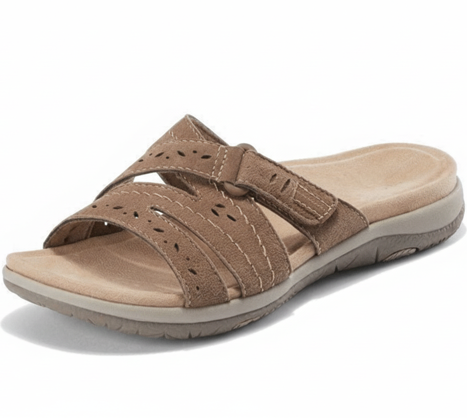 Orthopädische Sandalen für Damen | Slip-Ons mit Fußgewölbestütze
