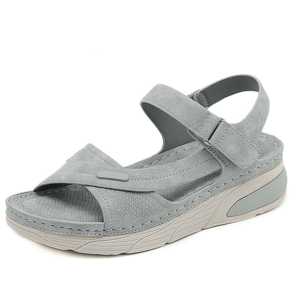 Orthopädische Sandalen für Damen | Breite Zehenbox, Fußgewölbestütze