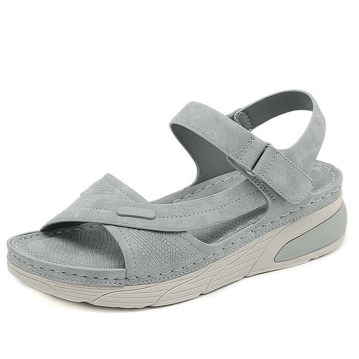 Orthopädische Sandalen für Damen | Breite Zehenbox, Fußgewölbestütze