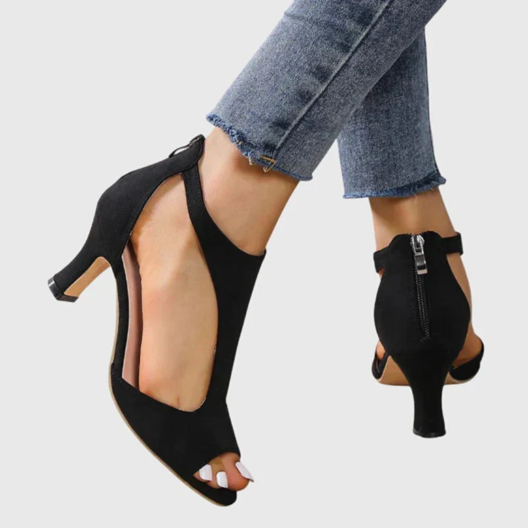 Maja | Damen Absatz Sandalen Elegant für Abend und Anlässe