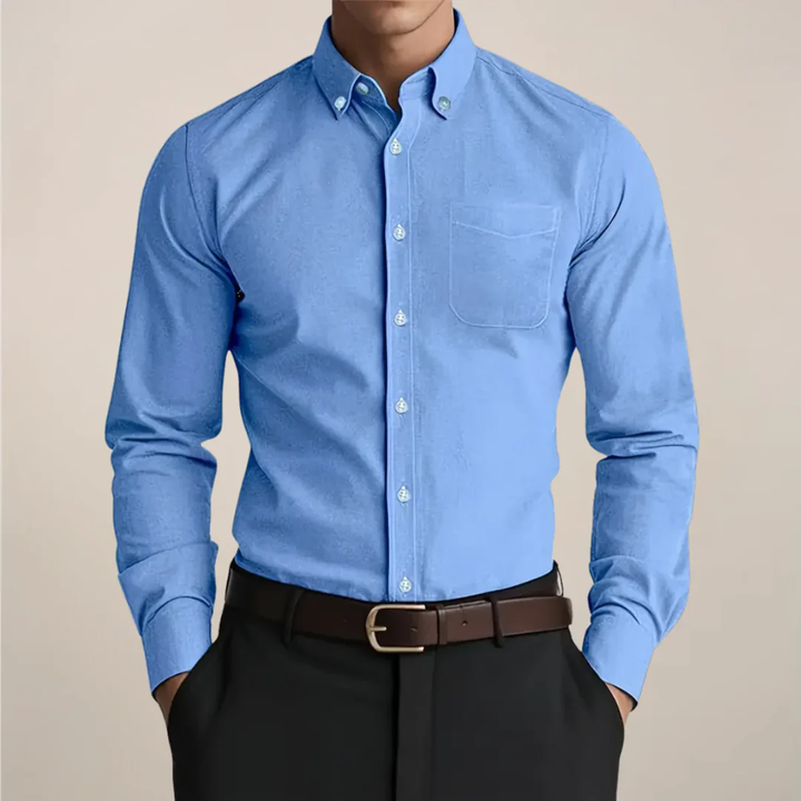 Manfred | Herren Hemd Langarm Klare Optik