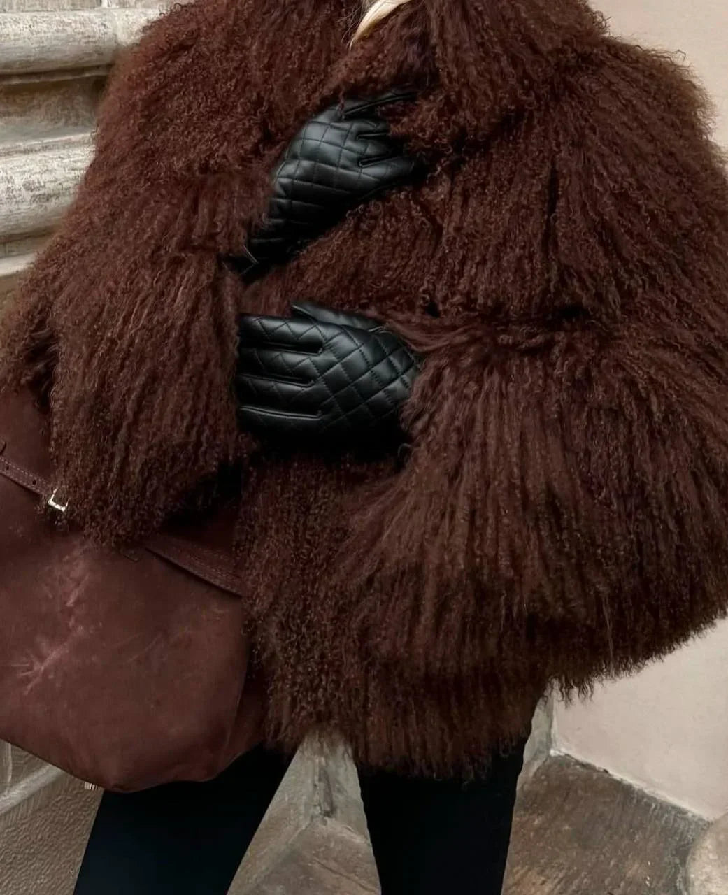 Elegante Übergangsjacke Damen – Weich & Umhüllend