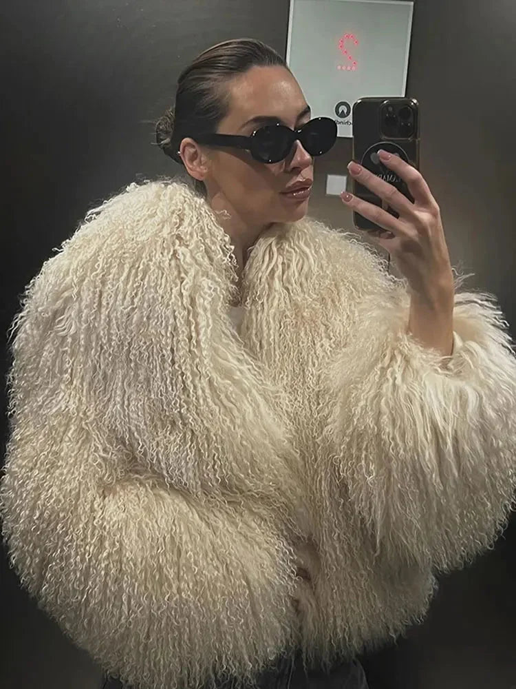 Elegante Übergangsjacke Damen – Weich & Umhüllend