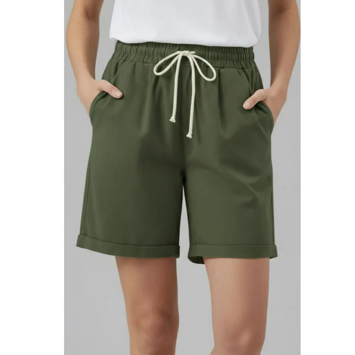 Maren | Damen Shorts Mit Kordelzug Für Sommer
