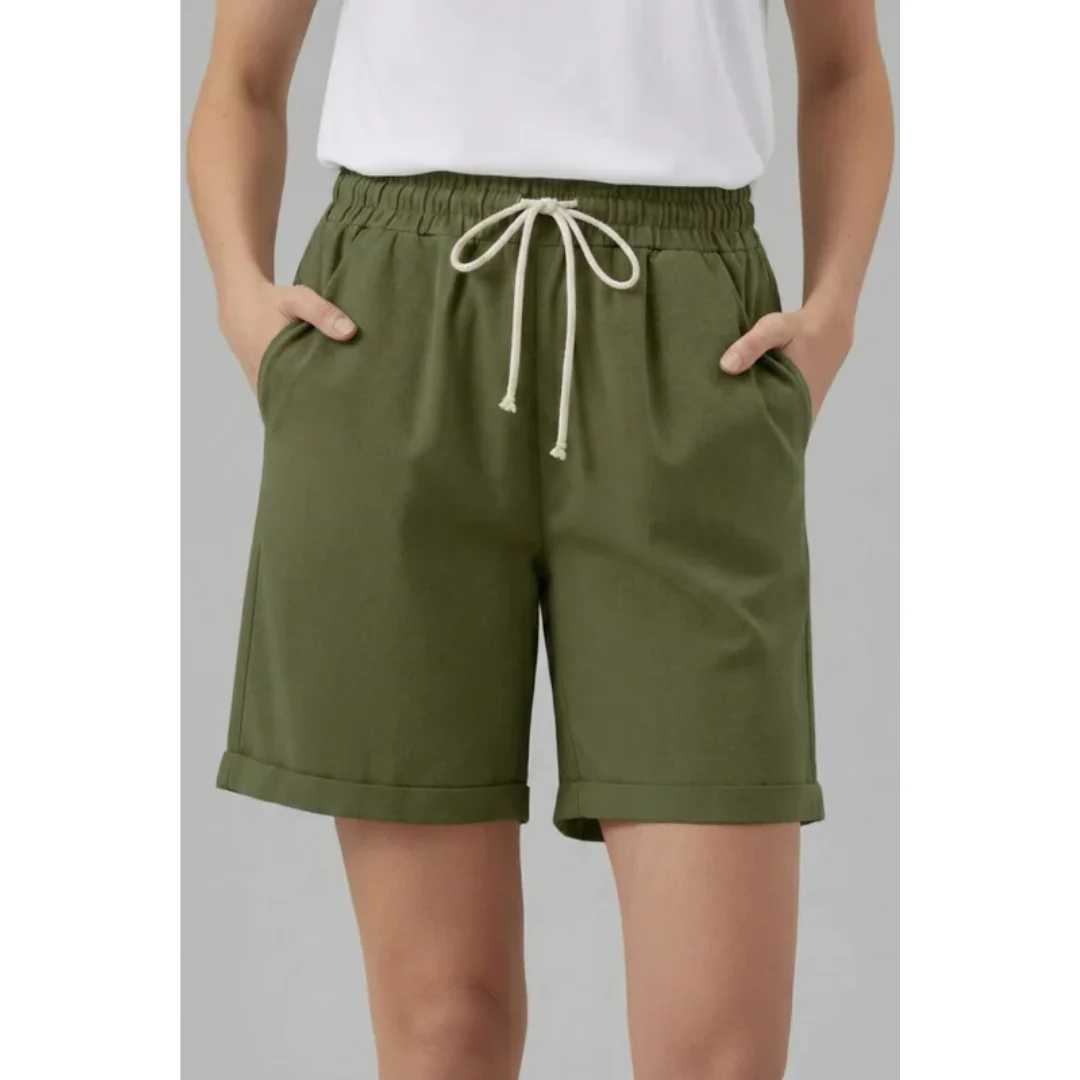 Maren | Damen Shorts Mit Kordelzug Für Sommer