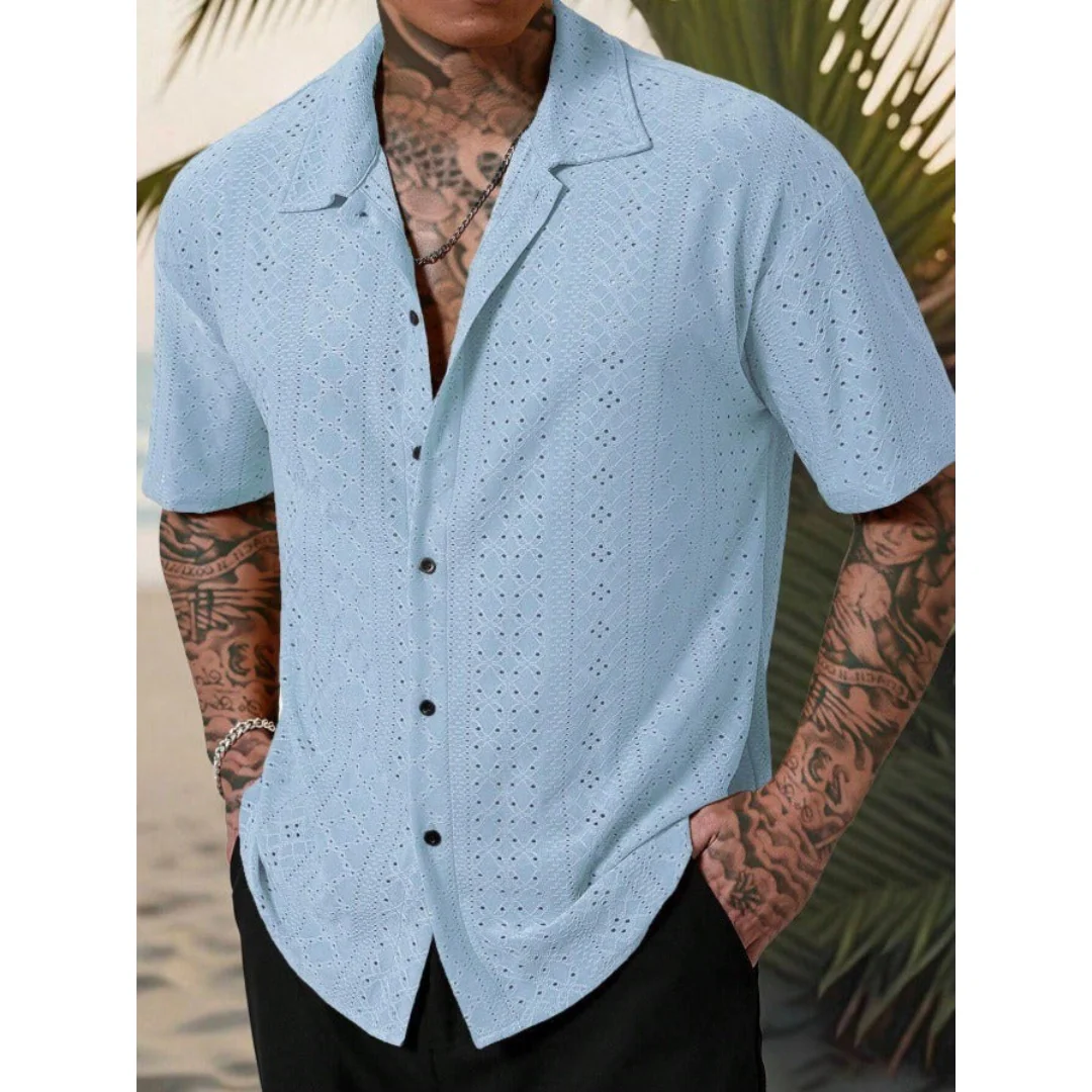 Matthias | Herren Hemd Muster Sommer Design