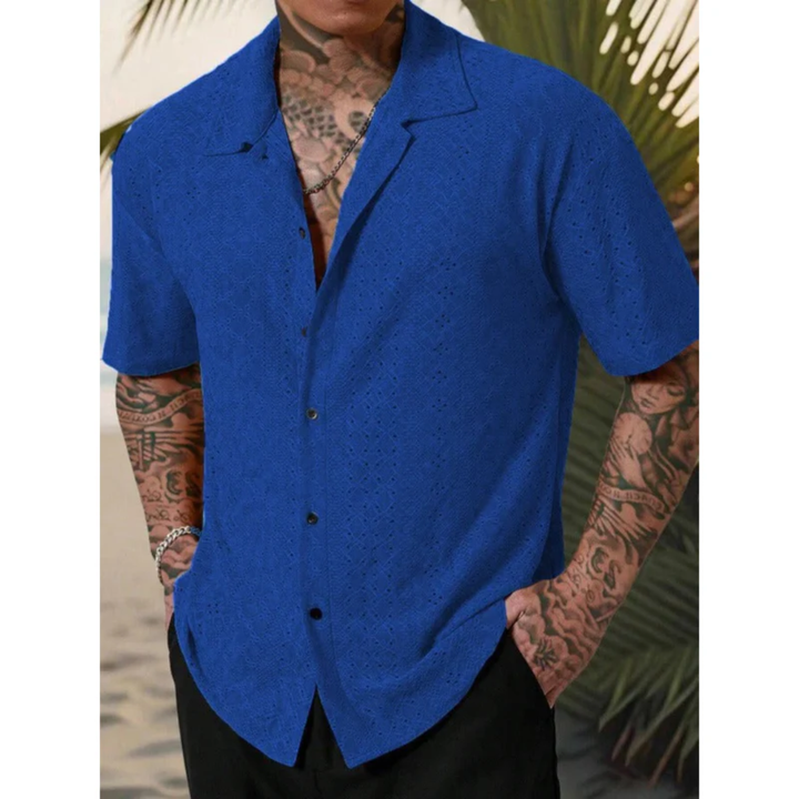 Matthias | Herren Hemd Muster Sommer Design