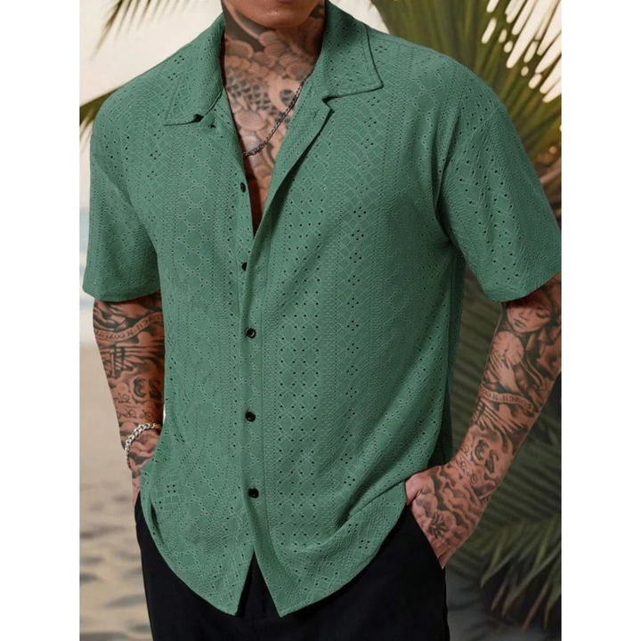 Matthias | Herren Hemd Muster Sommer Design