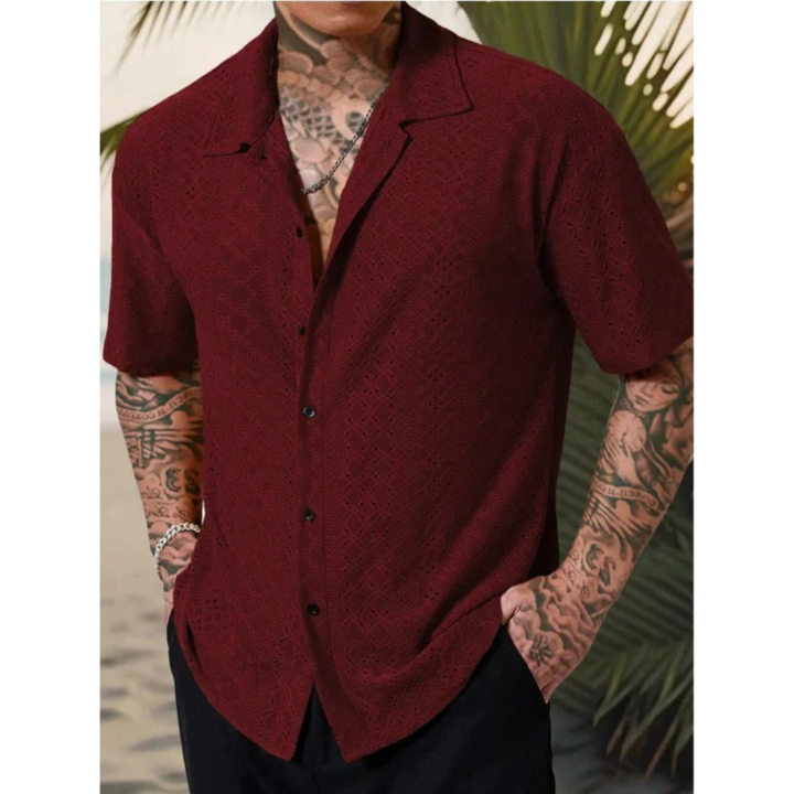 Matthias | Herren Hemd Muster Sommer Design