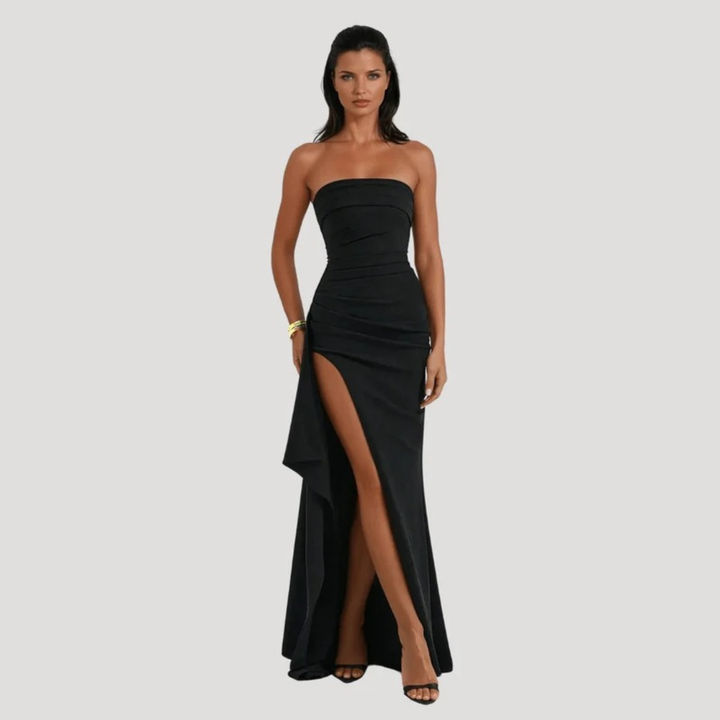 Mechthilde | Damen Kleid Maxi Für Hochzeitsgast Für Anlass