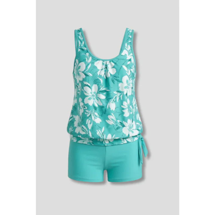 Melissa | Damen Tankini Set Sommer Badeshorts Sportlich