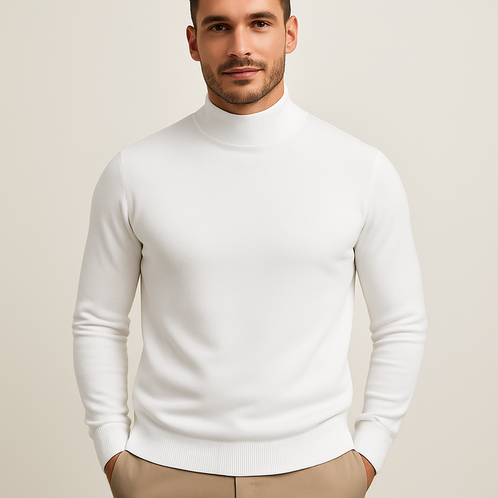 David | Herren Pullover mit Stehkragen