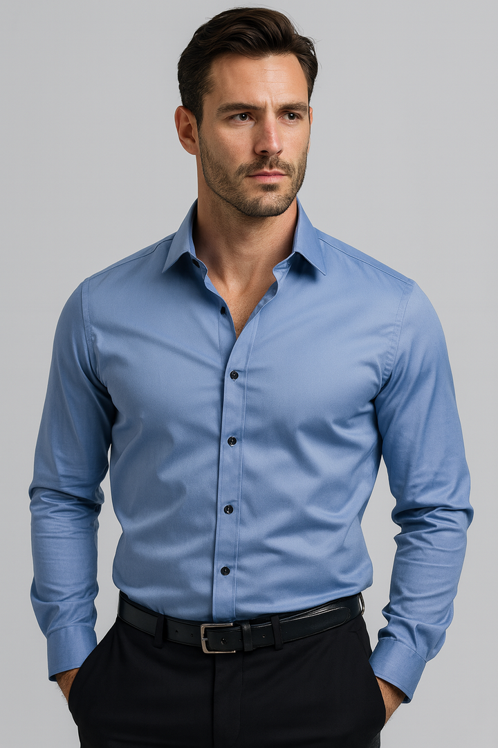Hagen | Herren Slim Fit Button-Down Hemd