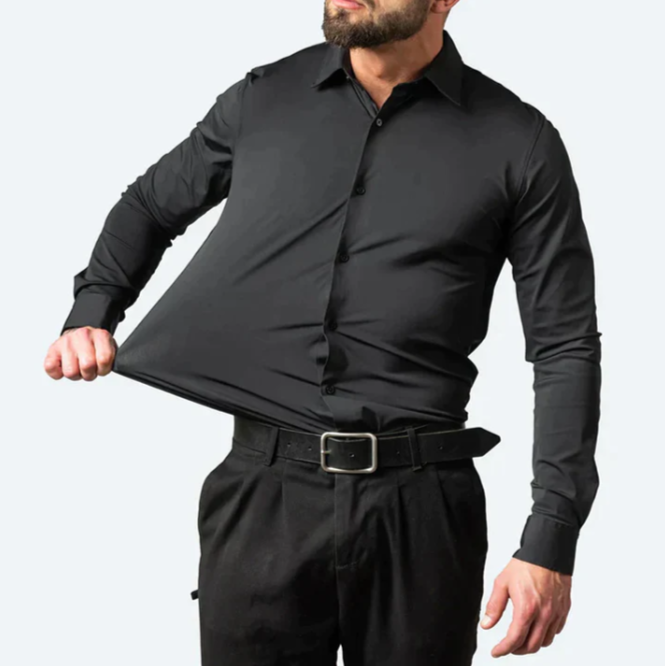 Hagen | Herren Slim Fit Button-Down Hemd