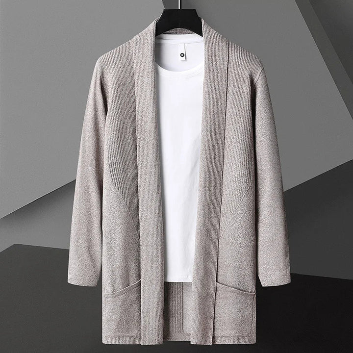 Emil | Herren Offene Strickjacke mit Taschen