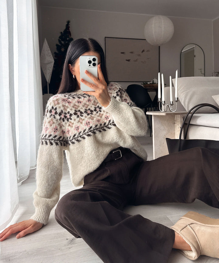 Pullover Mista Beige Ladypolitan ♡