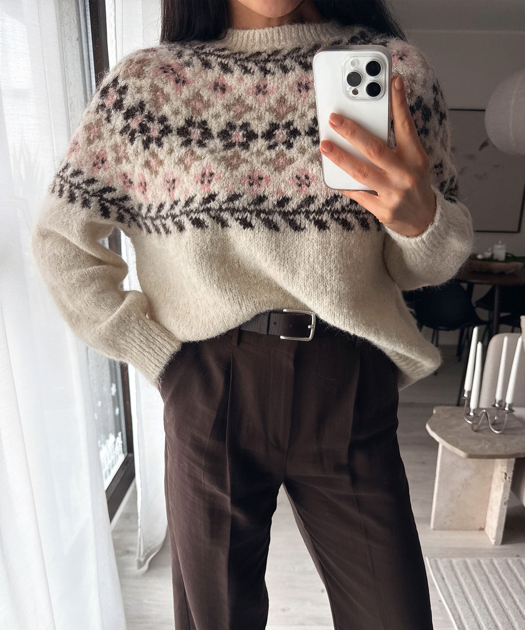 Pullover Mista Beige Ladypolitan ♡