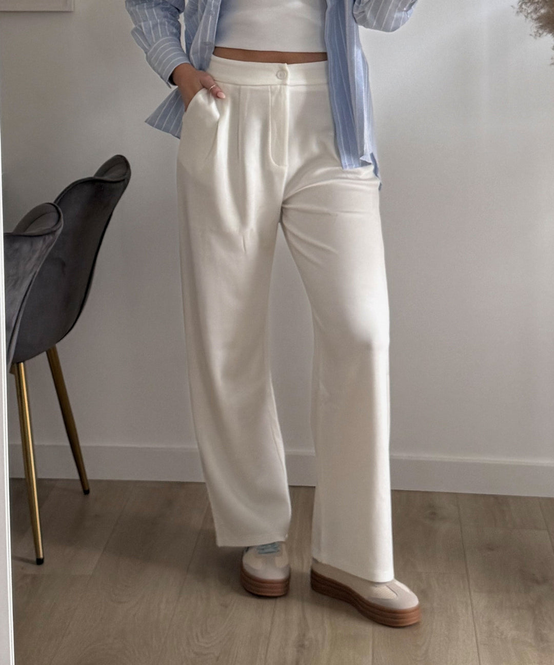 Anzughose Missy Weiß Ladypolitan ♡