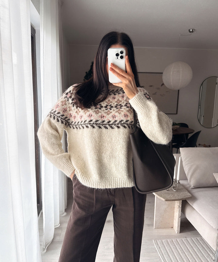 Pullover Mista Beige Ladypolitan ♡