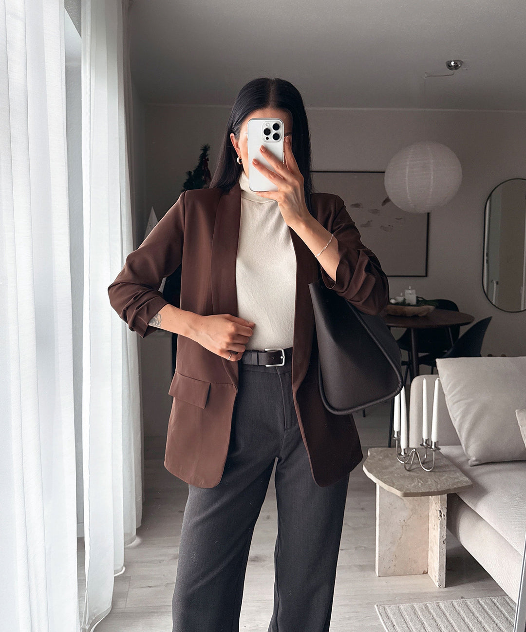 Blazer Mykonos Braun Ladypolitan - Fashion Onlineshop für Damen