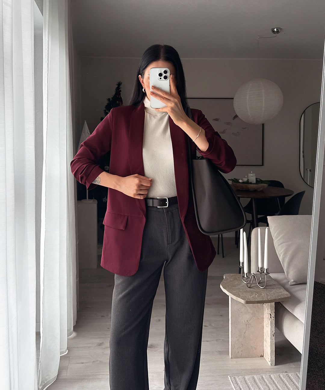 Blazer Mykonos Weinrot Ladypolitan - Fashion Onlineshop für Damen