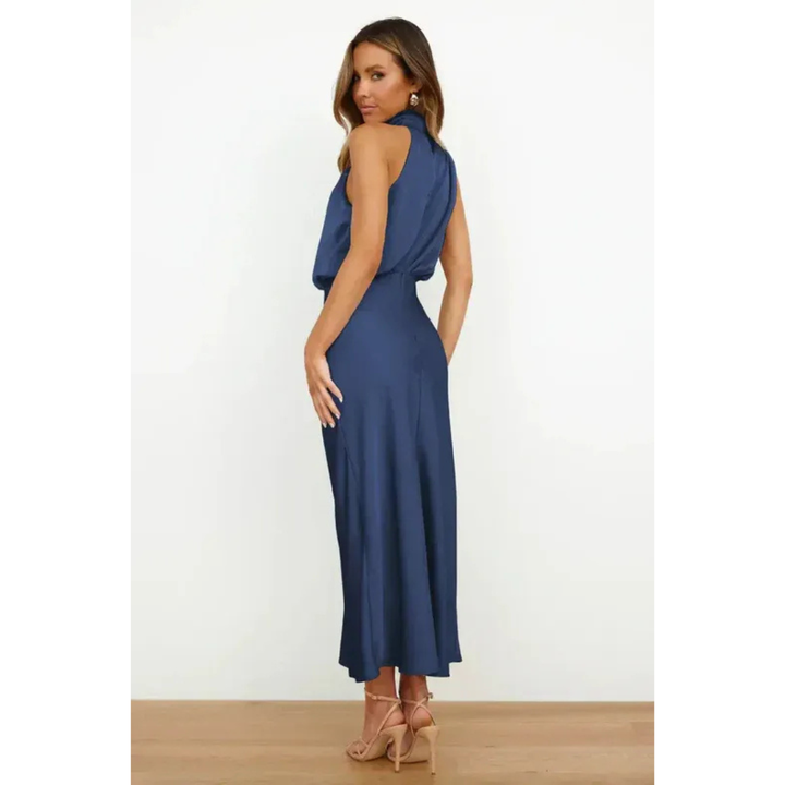 Nayra | Damen Abendkleid Maxi Neckholder Stil