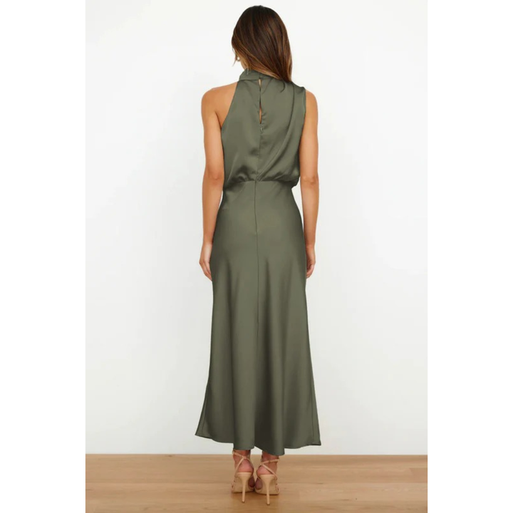 Nayra | Damen Abendkleid Maxi Neckholder Stil