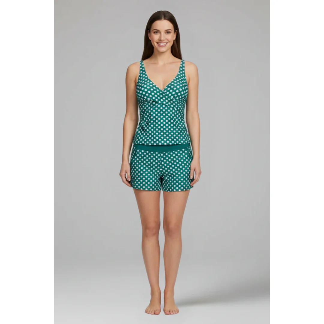 Nicole | Damen Tankini Set Schwimmen Sommer Komfort
