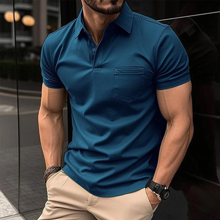 Niklas | Herren Poloshirt Mit Taschen Für Sommer