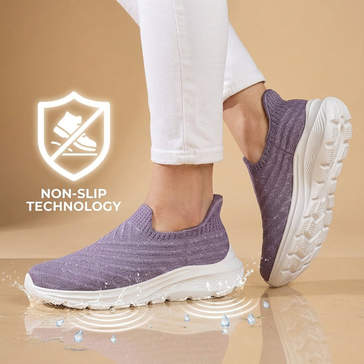 Orthopädische Sneaker für Damen zum Hineinschlüpfen