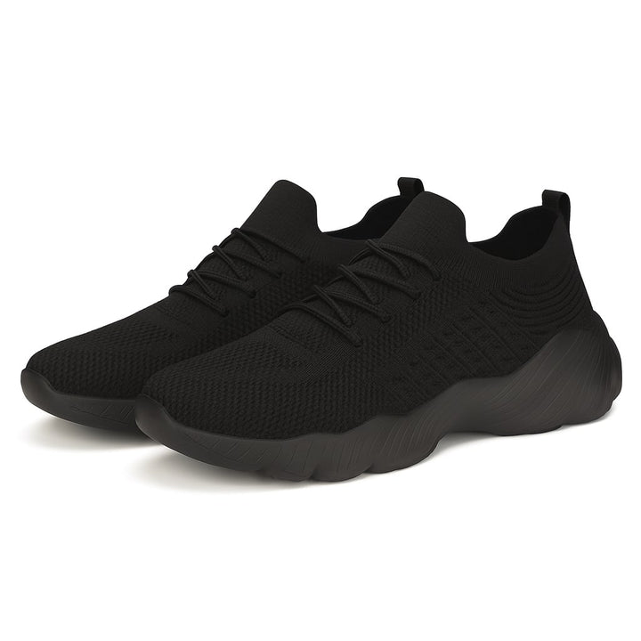 Orthopädische Sneaker aus Strickmesh mit Schnürung