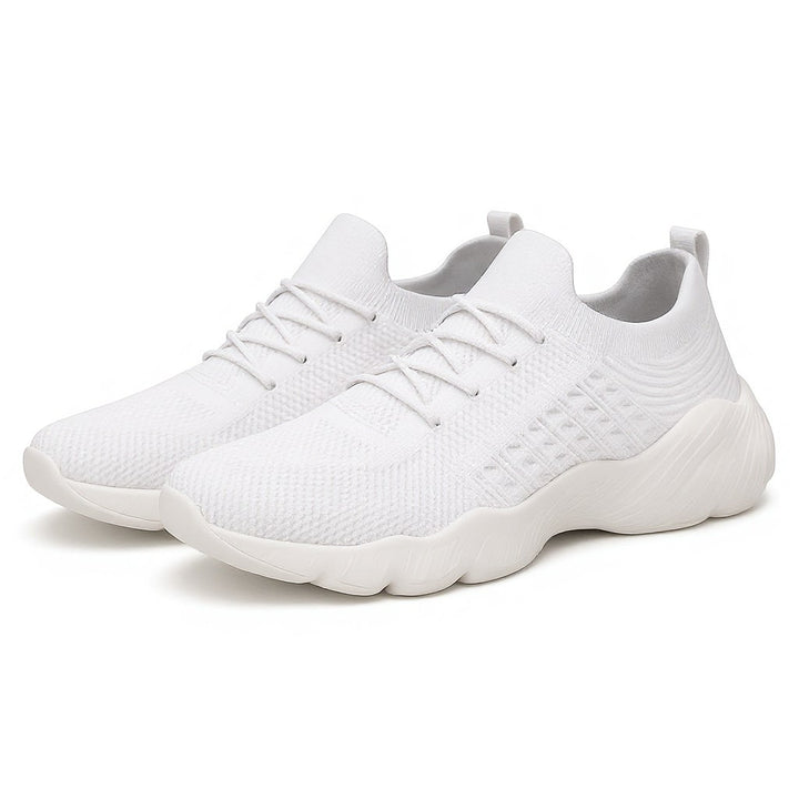 Orthopädische Sneaker aus Strickmesh mit Schnürung