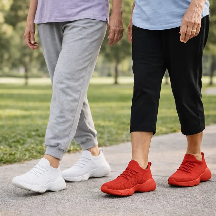 Orthopädische Sneaker für Damen | Fußgewölbestütze & Schmerzlinderung