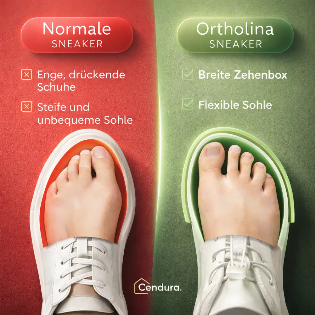Orthopädische Sneaker für Damen | Fußgewölbestütze & Schmerzlinderung