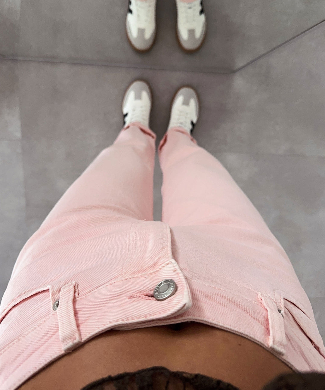 Stretch Mom Jeans Leava Rosa Ladypolitan ♡