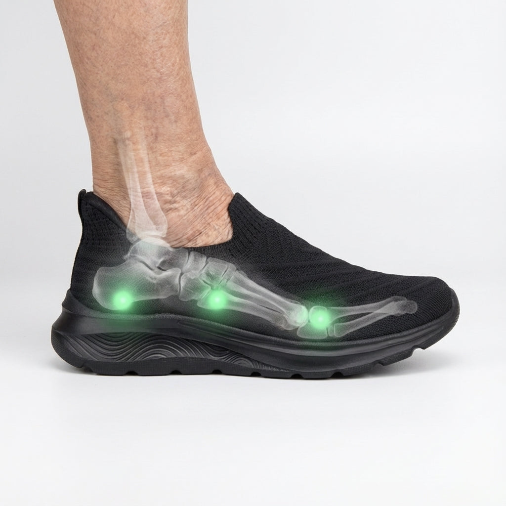 Orthopädische Sneaker für Damen zum Hineinschlüpfen