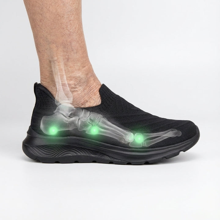 Orthopädische Sneaker für Damen zum Hineinschlüpfen
