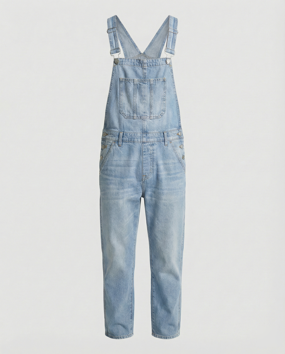 Jonas – Herren Robuste Denim-Latzhose mit Verstellbaren Trägern