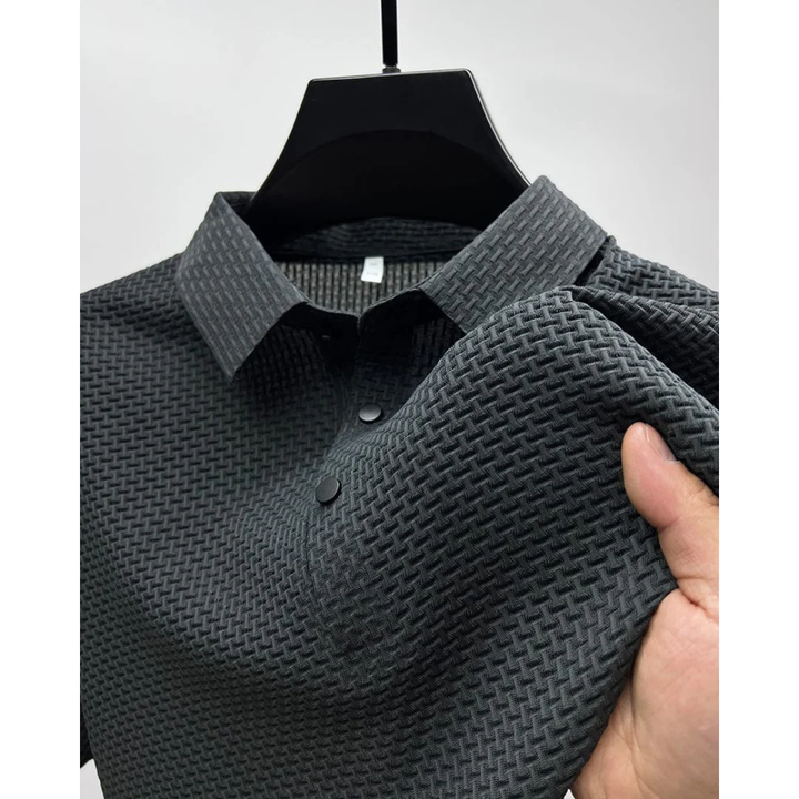 Raphael | Herren Poloshirt Mit Struktur Für Freizeit