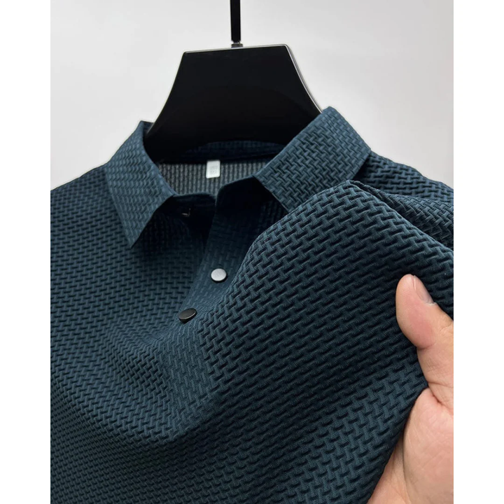 Raphael | Herren Poloshirt Mit Struktur Für Freizeit