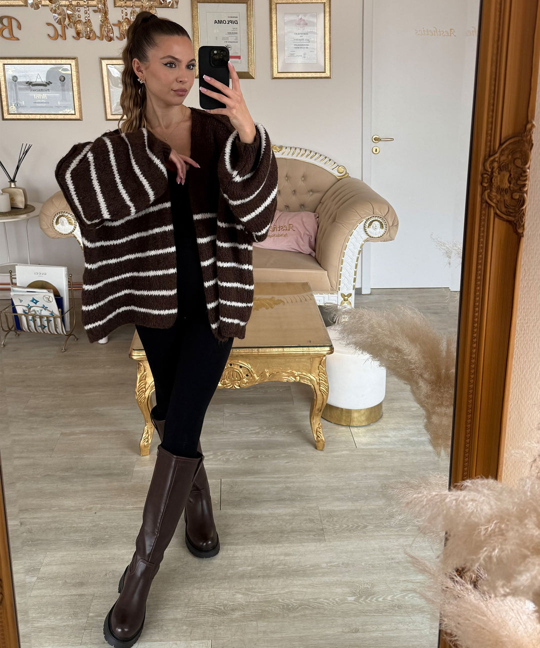Stiefel Chira Braun