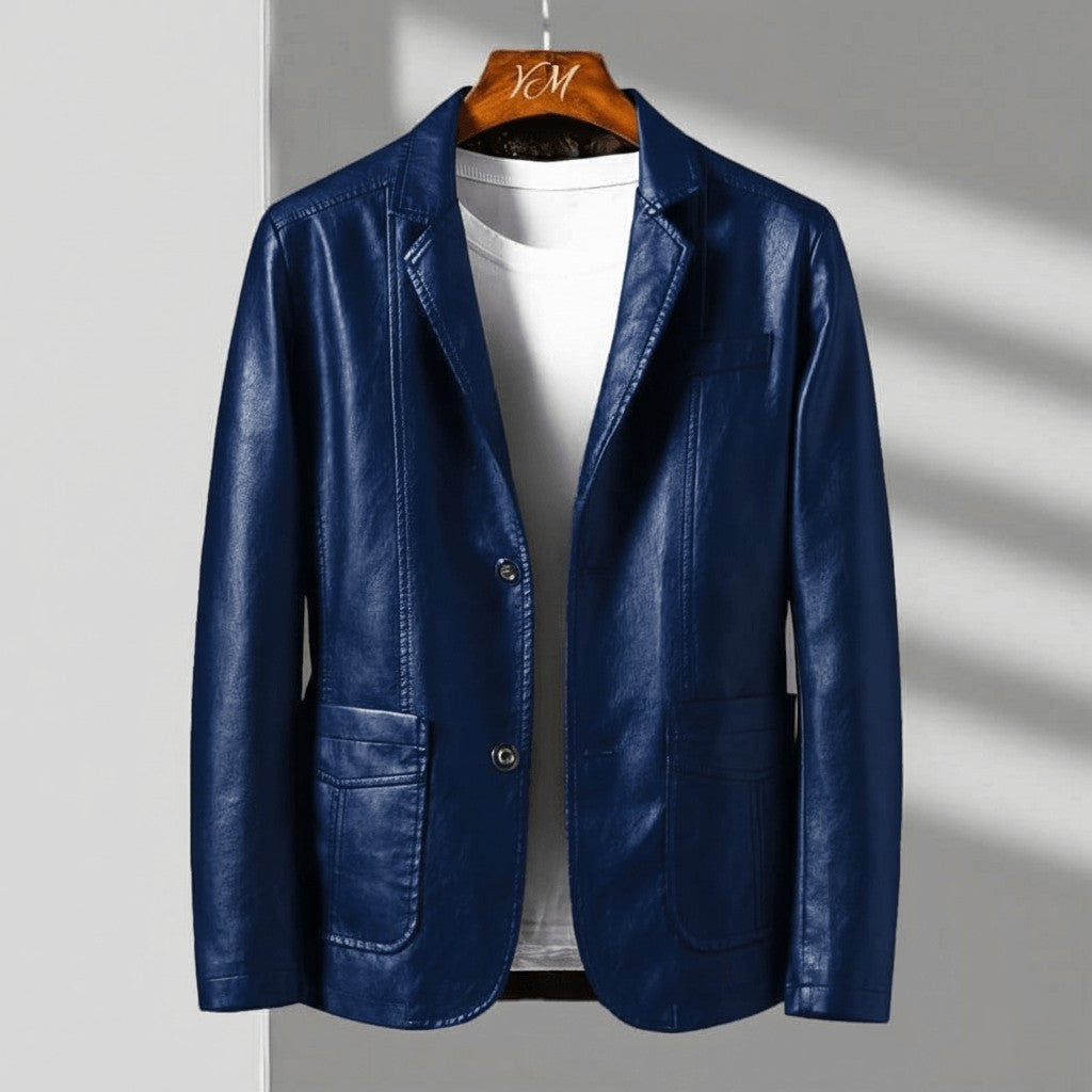 Theo – Leather Jacket for Men - Image 3
